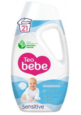 Гель для стирки детский TEO bebe Sensitive, 945 мл (21 стирка)